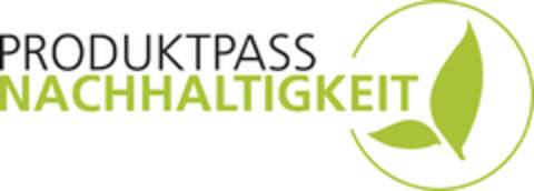 PRODUKTPASS NACHHALTIGKEIT Logo (DPMA, 05/29/2024)