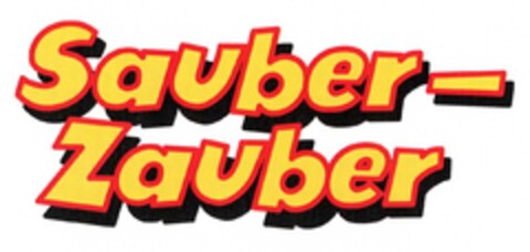 Sauber-Zauber Logo (DPMA, 02/25/2003)