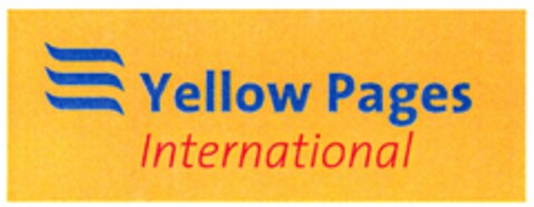 Yellow Pages International Logo (DPMA, 06/17/2003)