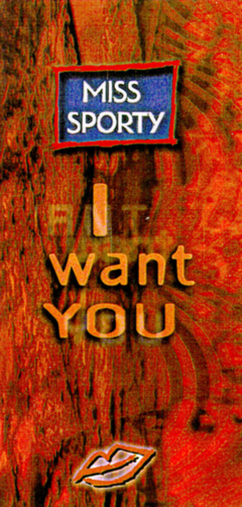 MISS SPORTY I want YOU Logo (DPMA, 06.08.1997)