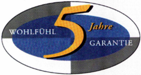 5 Jahre WOHLFÜHL GARANTIE Logo (DPMA, 12/08/1997)