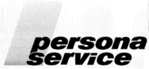 persona service Logo (DPMA, 03/06/1998)