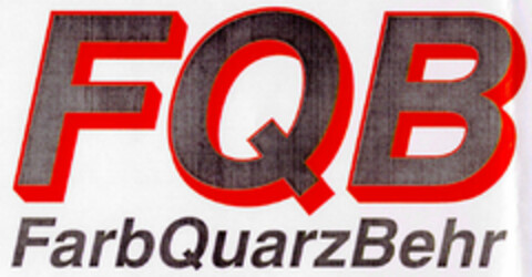 FQB FarbQuarzBehr Logo (DPMA, 23.07.1998)