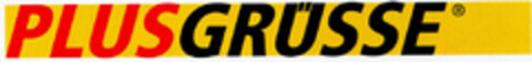 PLUSGRÜSSE Logo (DPMA, 08.03.1999)