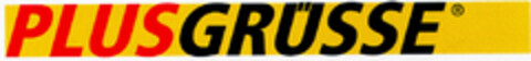 PLUSGRÜSSE Logo (DPMA, 03/08/1999)