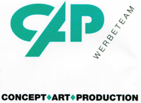 CAP WERBETEAM CONCEPT·ART·PRODUCTION Logo (DPMA, 05/20/1999)