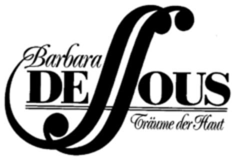 Barbara DESSOUS Träume der Haut Logo (DPMA, 17.06.1999)