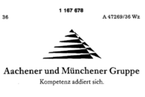 Aachener und Münchener Gruppe Logo (DPMA, 18.11.1989)