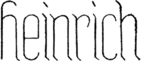 heinrich Logo (DPMA, 07.08.1992)
