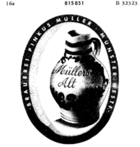 Müllers Alt Logo (DPMA, 25.09.1964)