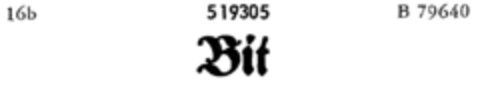 Bit Logo (DPMA, 08/11/1939)