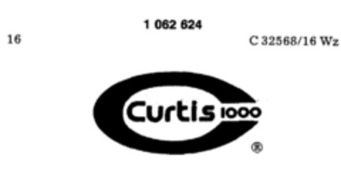 Curtis 1000 Logo (DPMA, 27.10.1983)