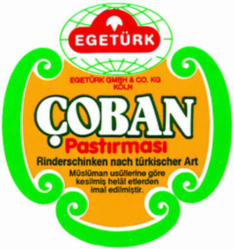 COBAN Pastirmasi Logo (DPMA, 04.10.1994)