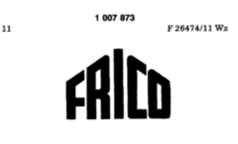 FRICO Logo (DPMA, 03/02/1976)