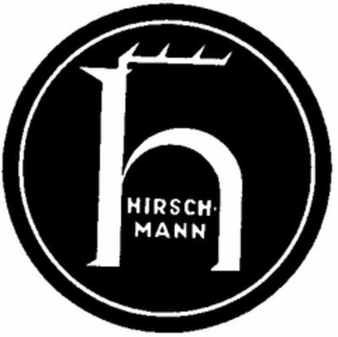 h HIRSCHMANN Logo (DPMA, 10.01.1931)