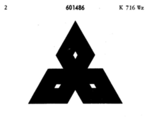 601486 Logo (DPMA, 06.03.1950)