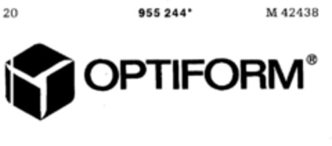 OPTIFORM Logo (DPMA, 11/30/1976)