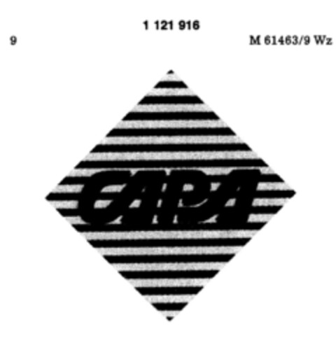 CAPA Logo (DPMA, 22.09.1987)