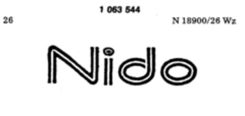 Nido Logo (DPMA, 02.12.1983)