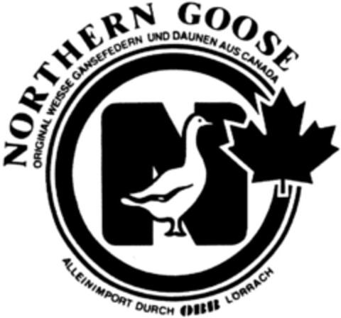 NORTHERN GOOSE Logo (DPMA, 11/28/1985)