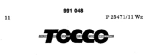 TOCCO Logo (DPMA, 07/29/1978)