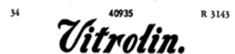 Vitrolin Logo (DPMA, 24.08.1899)
