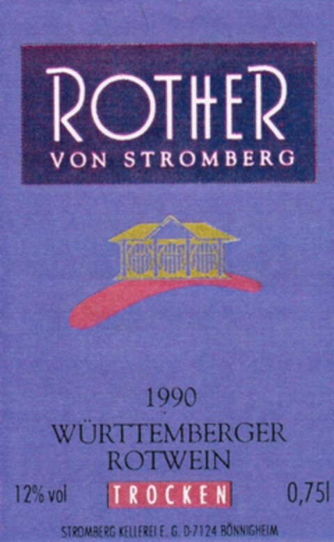 ROTHER VON STROMBERG Logo (DPMA, 06/16/1992)