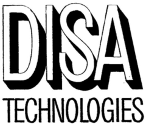 DISA TECHNOLOGIES Logo (DPMA, 21.06.1990)