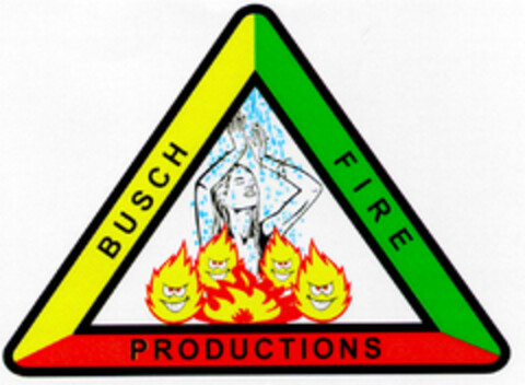 BUSCH FIRE PRODUCTIONS Logo (DPMA, 25.09.2000)