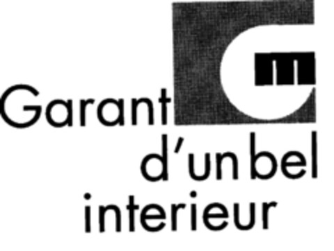 Garant d'un bel interieur Logo (DPMA, 08.11.2000)