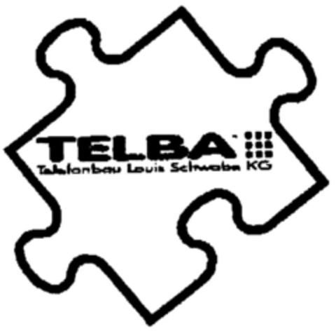 TELBA Telefonbau Louis Schwabe KG Logo (DPMA, 12/22/2000)