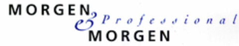 MORGEN & MORGEN Professional Logo (DPMA, 02/13/2001)