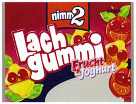 nimm 2 Lachgummi Frucht & Joghurt Logo (DPMA, 09/08/2008)