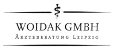 WOIDAK GMBH ÄRZTEBERATUNG LEIPZIG Logo (DPMA, 09/10/2009)