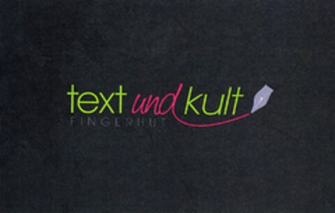 text und kult FINGERHUT Logo (DPMA, 11/26/2010)