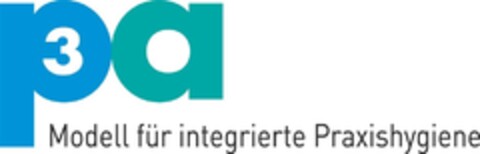 3pa Modell für integrierte Praxishygiene Logo (DPMA, 15.02.2018)