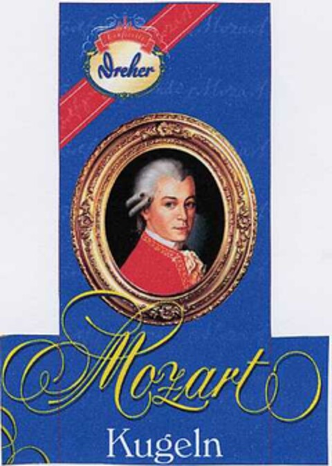 Confiserie Dreher Mozart Kugeln Logo (DPMA, 17.01.2002)