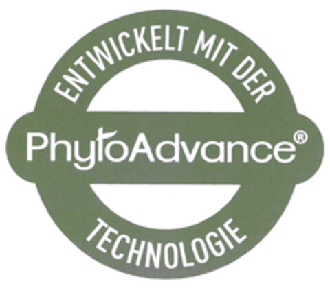 ENTICKELT MIT DER PhytoAdvance TECHNOLOGIE Logo (DPMA, 07/25/2022)