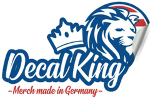 Decal King - Merch made in Germany - Logo (DPMA, 17.04.2024)