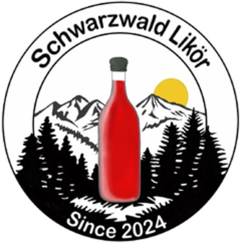 Schwarzwald Likör Since 2024 Logo (DPMA, 28.04.2025)