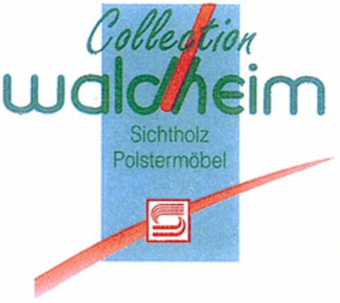 Collection waldheim Sichtholz Polstermöbel Logo (DPMA, 07/23/2003)