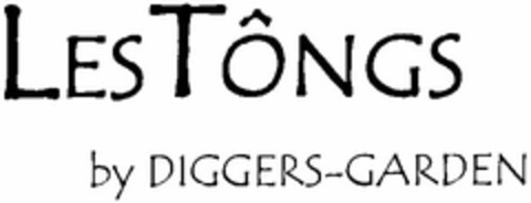 LES TONGS by DIGGERS-GARDEN Logo (DPMA, 04/21/2004)