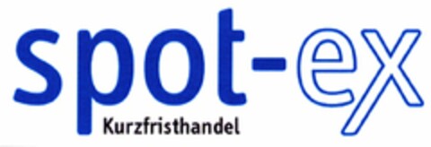 spot-ex Kurzfristhandel Logo (DPMA, 19.03.2005)