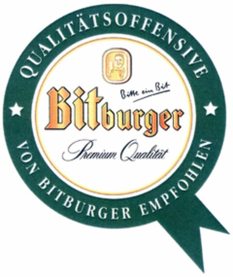Bitburger Premium Qualität Logo (DPMA, 06.10.2005)