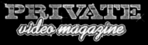 PRIVATE video magazine Logo (DPMA, 20.02.1995)