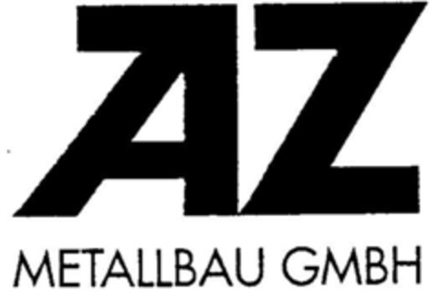 AZ METALLBAU GMBH Logo (DPMA, 17.11.1995)