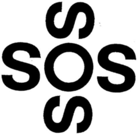SOS Logo (DPMA, 17.07.1996)