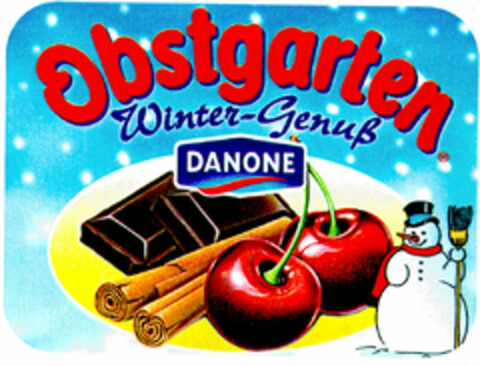 Obstgarten Winter-Genuß DANONE Logo (DPMA, 04.02.1997)