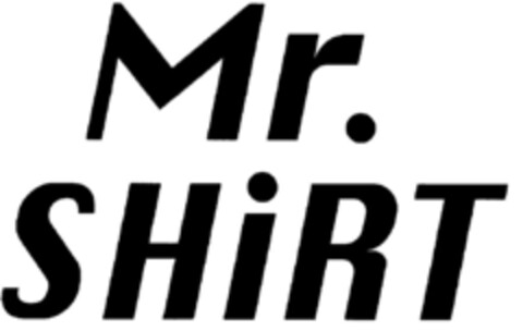 Mr. SHiRT Logo (DPMA, 07/18/1997)