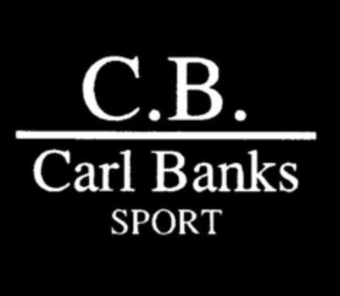 C.B. Carl Banks SPORT Logo (DPMA, 08.12.1997)